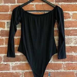 Off the shoulder bodysuit